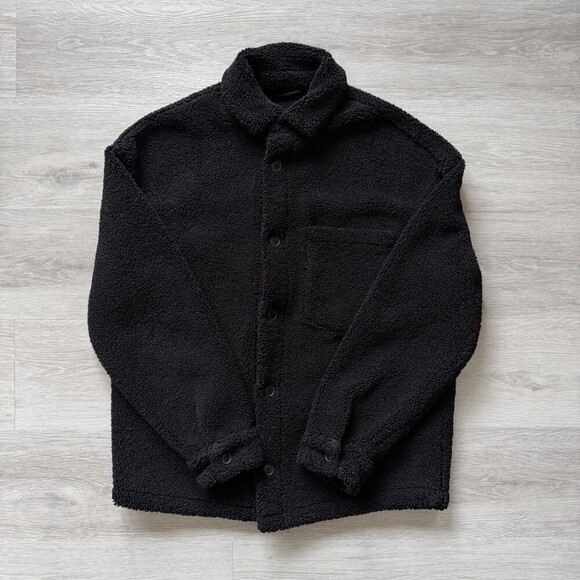 Zara Jackets & Blazers - Zara Sherpa Fleece Shacket Fleece Shirt Jacket Relaxed Fit Women's Size S-M